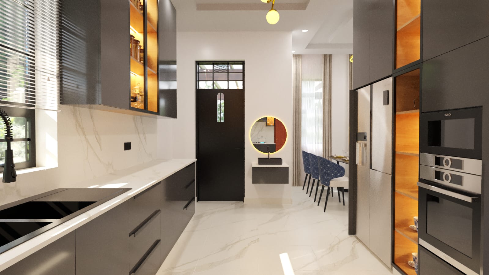 Modern Kitchen Interior